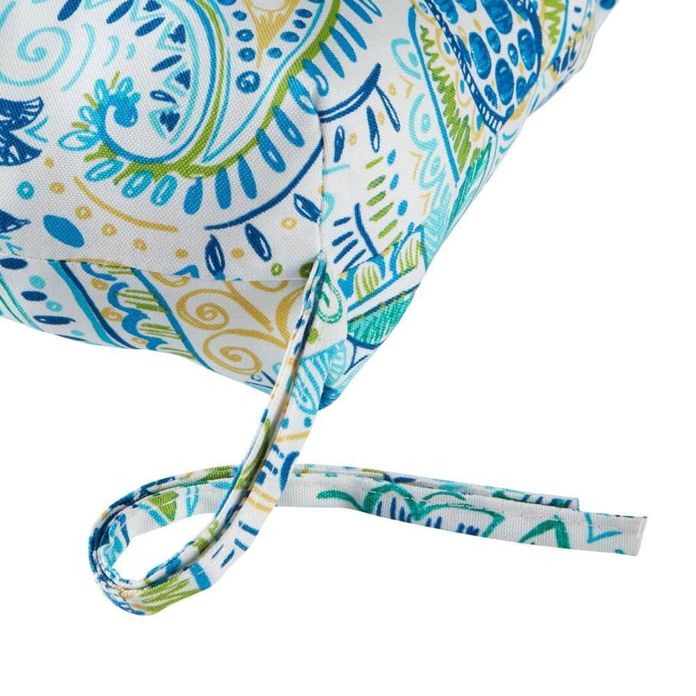Greendale Home Fashions Baltic 44 x 22 in. Outdoor High Back Chair Cushion