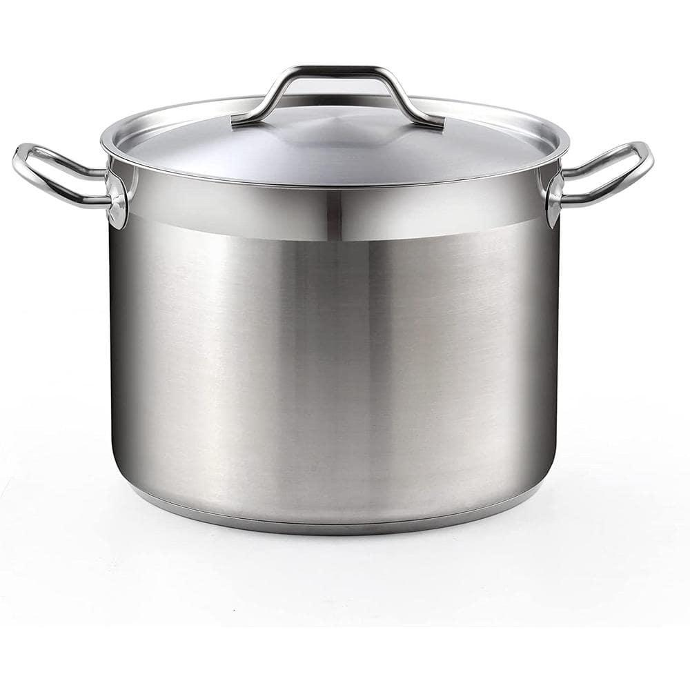 Cooks Standard Cooks Standard Professional Stainless Steel Stock Pot with Lid, Silver