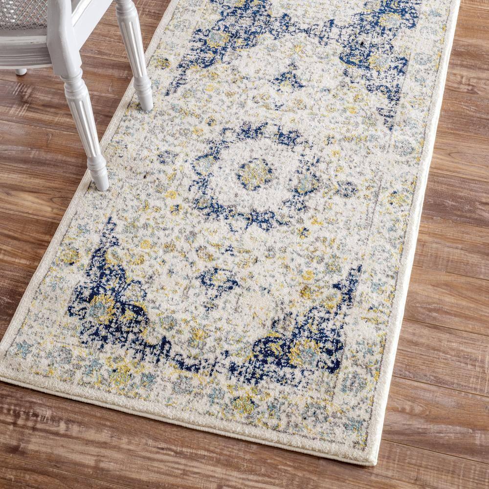 Nuloom Verona Vintage Persian Indoor Area Rug, Runner 2' 6" x 14', Blue