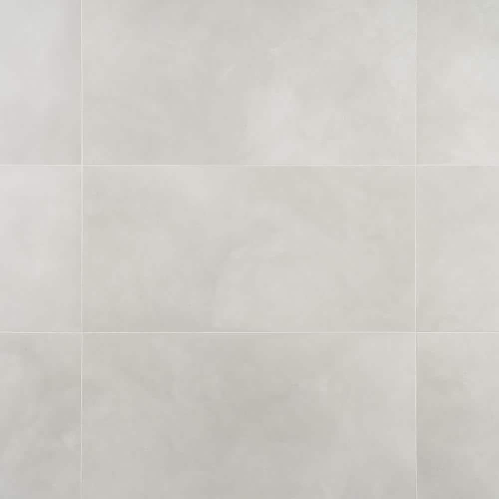 Bond Tile Ryx 15.74 in. x 31.49 in. Matte Porcelain Concrete Look Floor and Wall Tile (13.77 Sq. Ft. / Case)