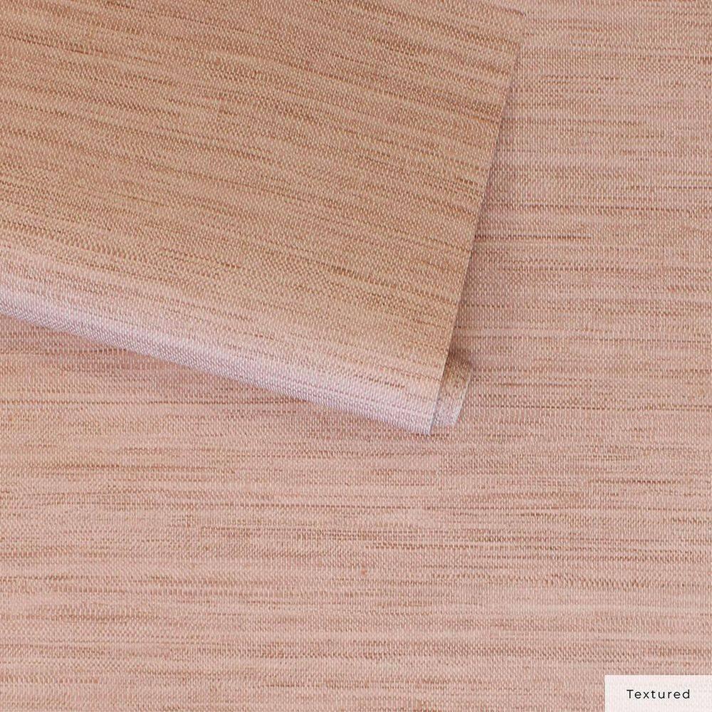 Tempaper & Co.® Fauz Horizontal Grasscloth Removable Peel and Stick Wallpaper, Textured Salmon, 28 sq. ft.: Vinyl, Prepasted