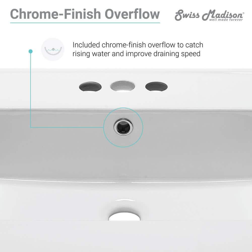 Ceramic 24" Single Bathroom Vanity Top