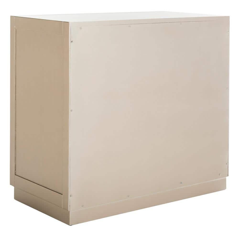 Kaia 2 Door Chest - CHS6404 - Champagne/Mirror - Safavieh