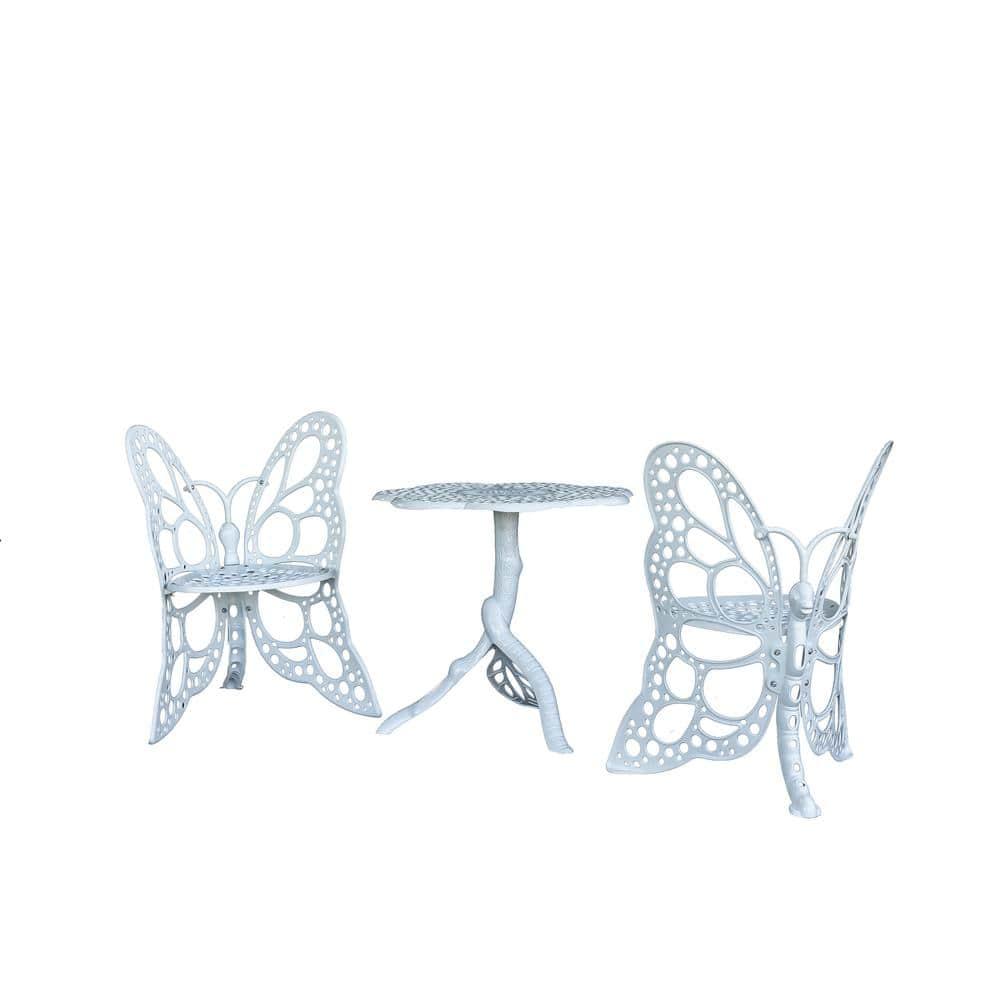 Gracie Oaks Whaley 2 - Person Metal Patio Dining Set