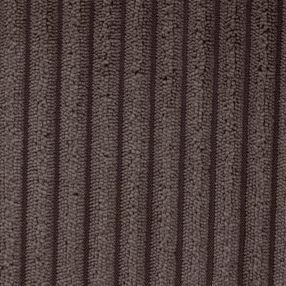 HOMES: Inside + Out Paeke Sleeper Sectional Sofa Corduroy with Storage Chaise and Reversible Brown