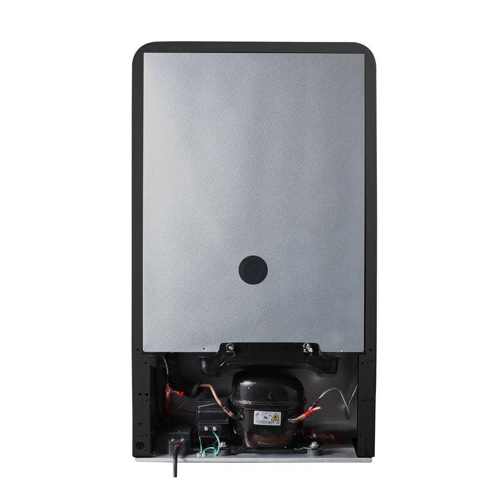 Magic Chef Magic Chef 17.5'' W 20 Cans (12 oz.) 3.4 Cubic Feet Beverage Cooler with Wine Storage and Glass Door