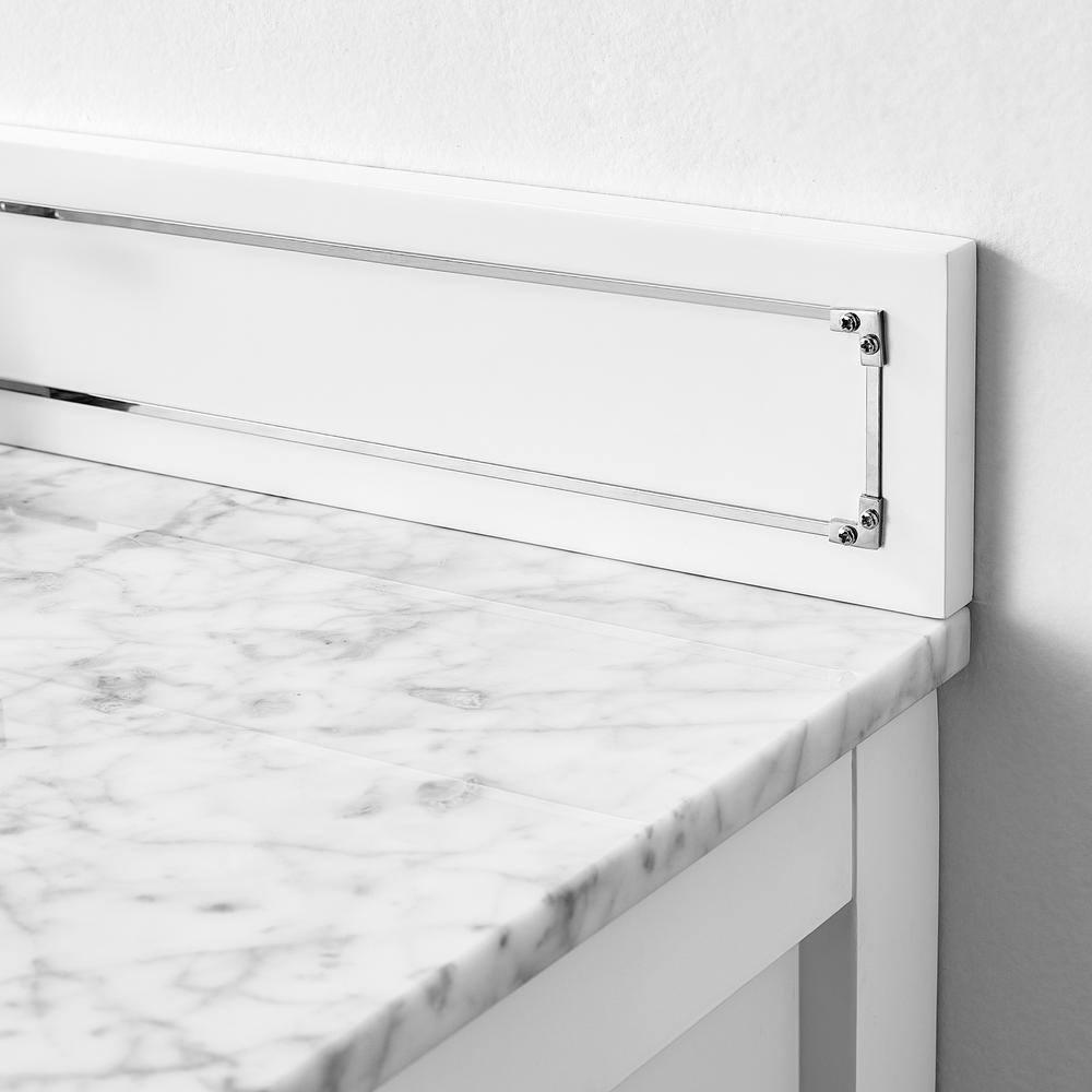 Aspen 48'' Single Bathroom Vanity with Marble Top