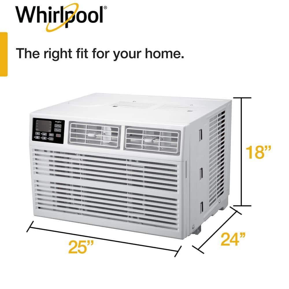 Whirlpool Whirlpool 18000 BTU Energy Star Window Air Conditioner for 550 Square Feet with Remote Included