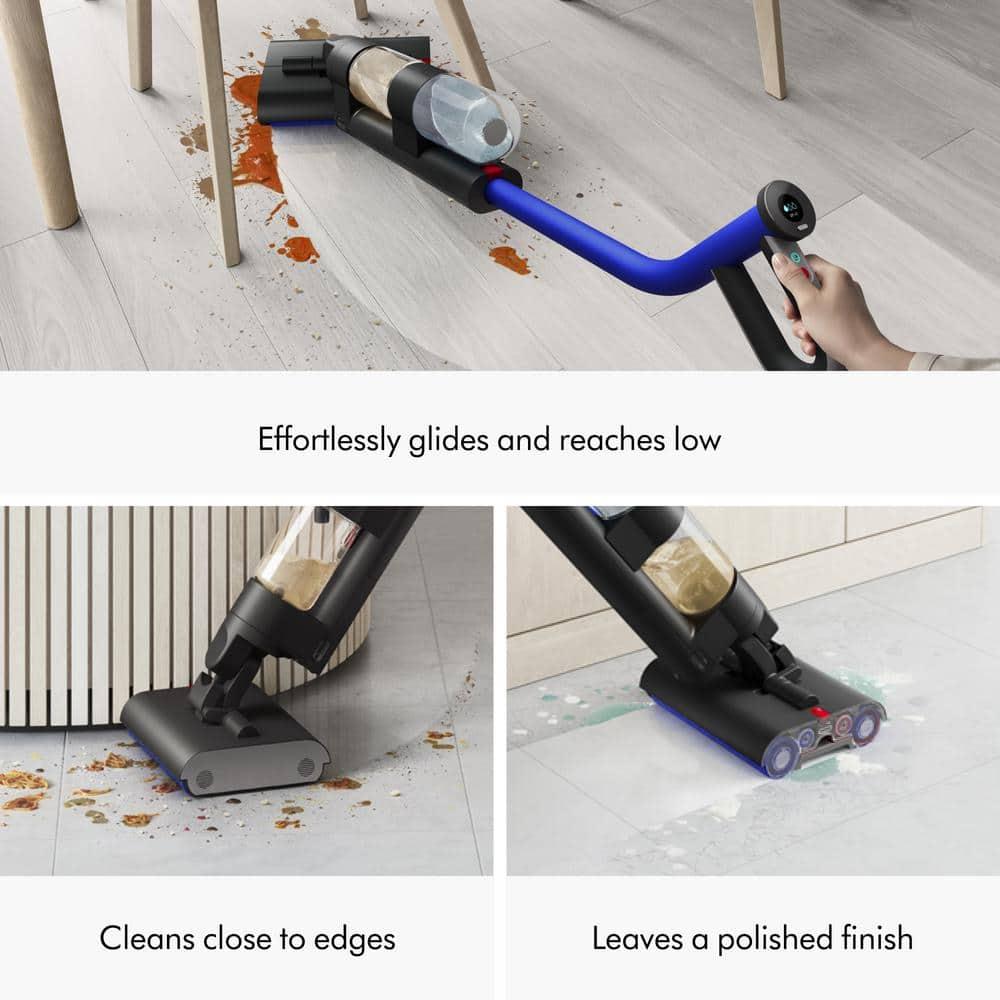 Dyson WashG1 Wet Cleaner Matte Black/Blue: Bagless, Battery-Powered, 4 Speeds, Hardwood & Hard Floor, 2-Year Warranty