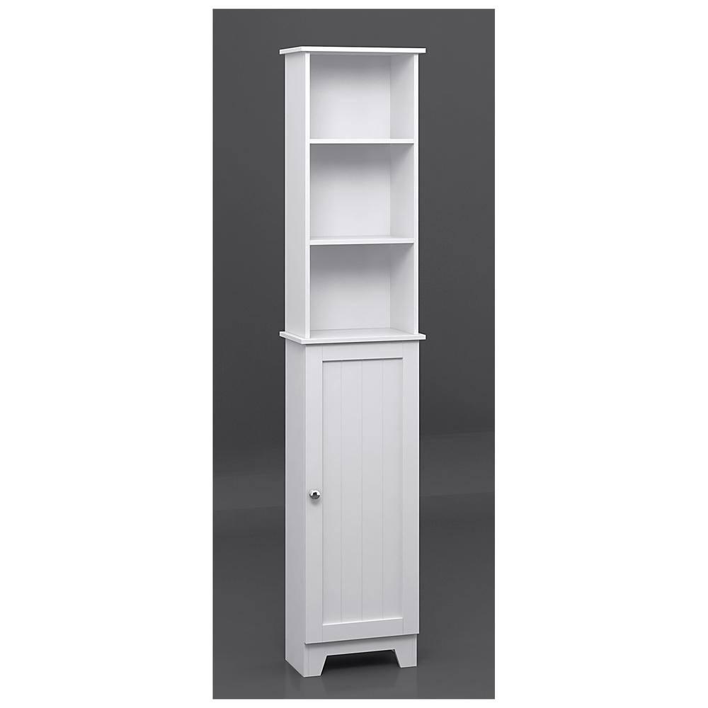 Contemporary Country Tall Floor Shelf