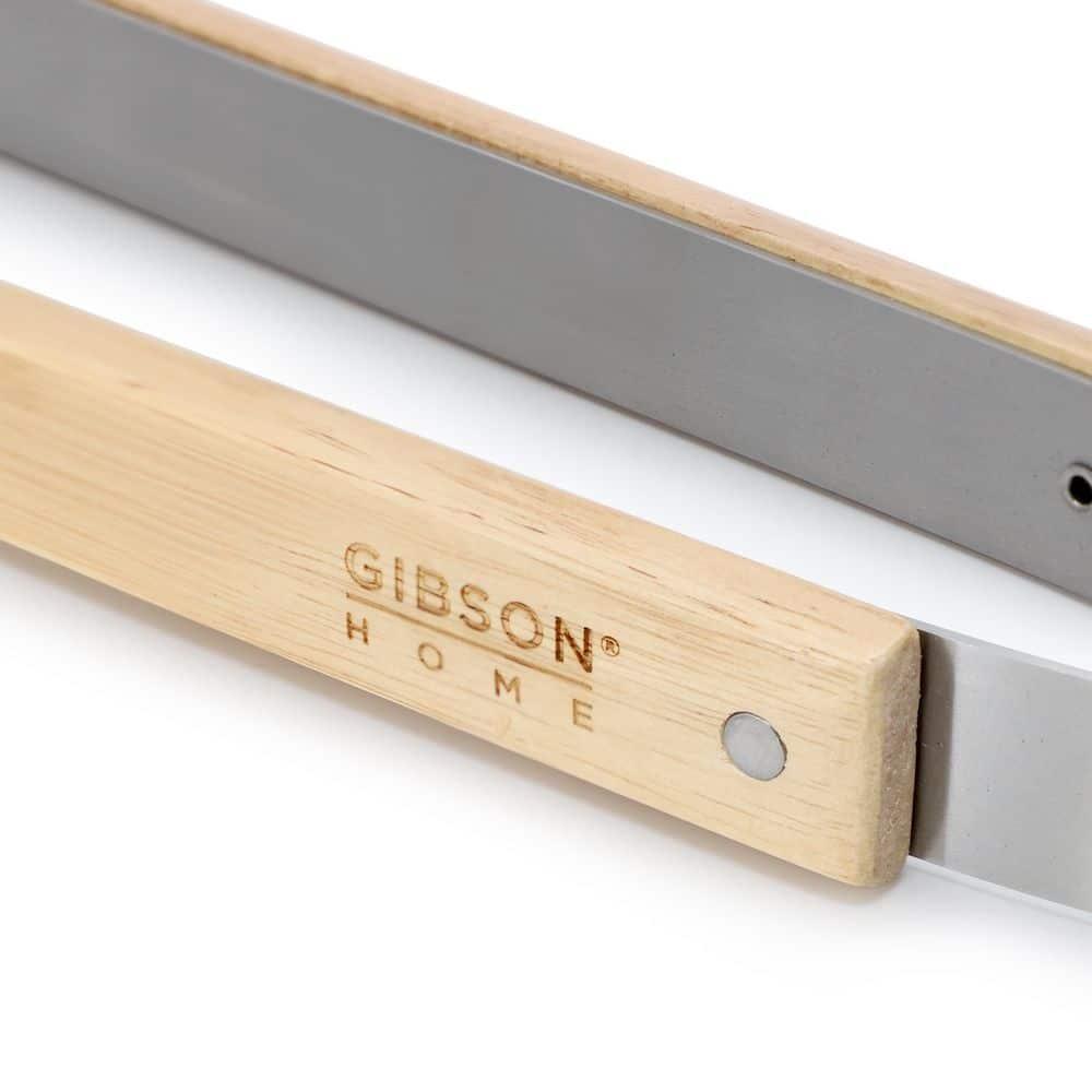 Gibson Gibson Home Barbecue Plus 3 Piece Barbecue Tool Set with Rubberwood Handles