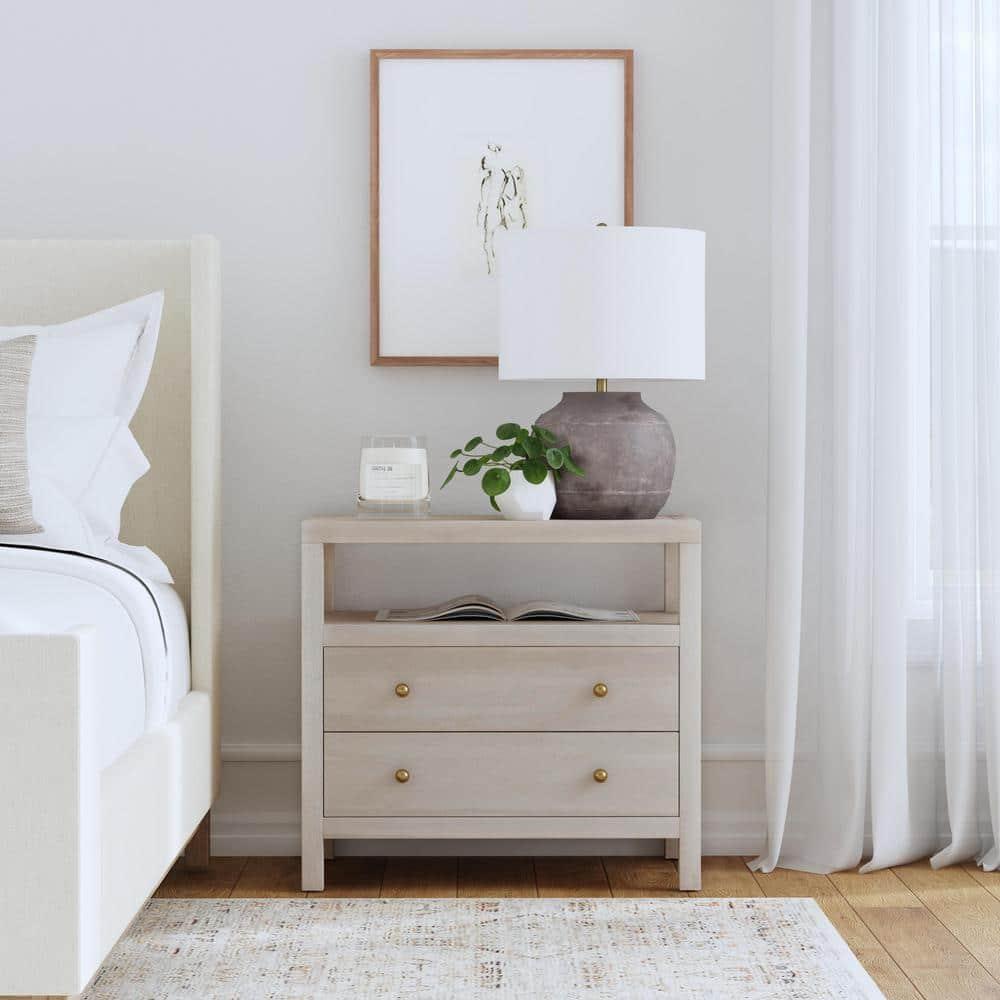 Nora 2-Drawer Nightstand