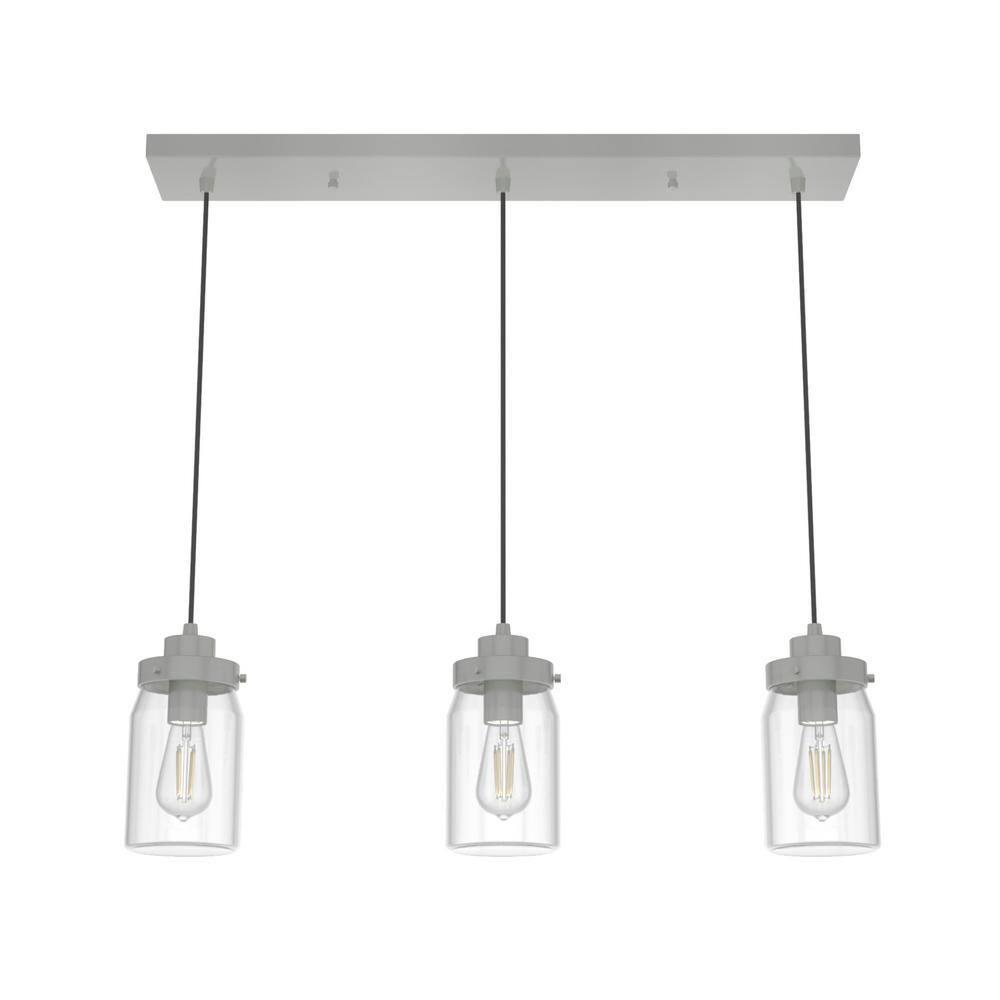 Devon Park 3 - Light Kitchen Island Linear Pendant
