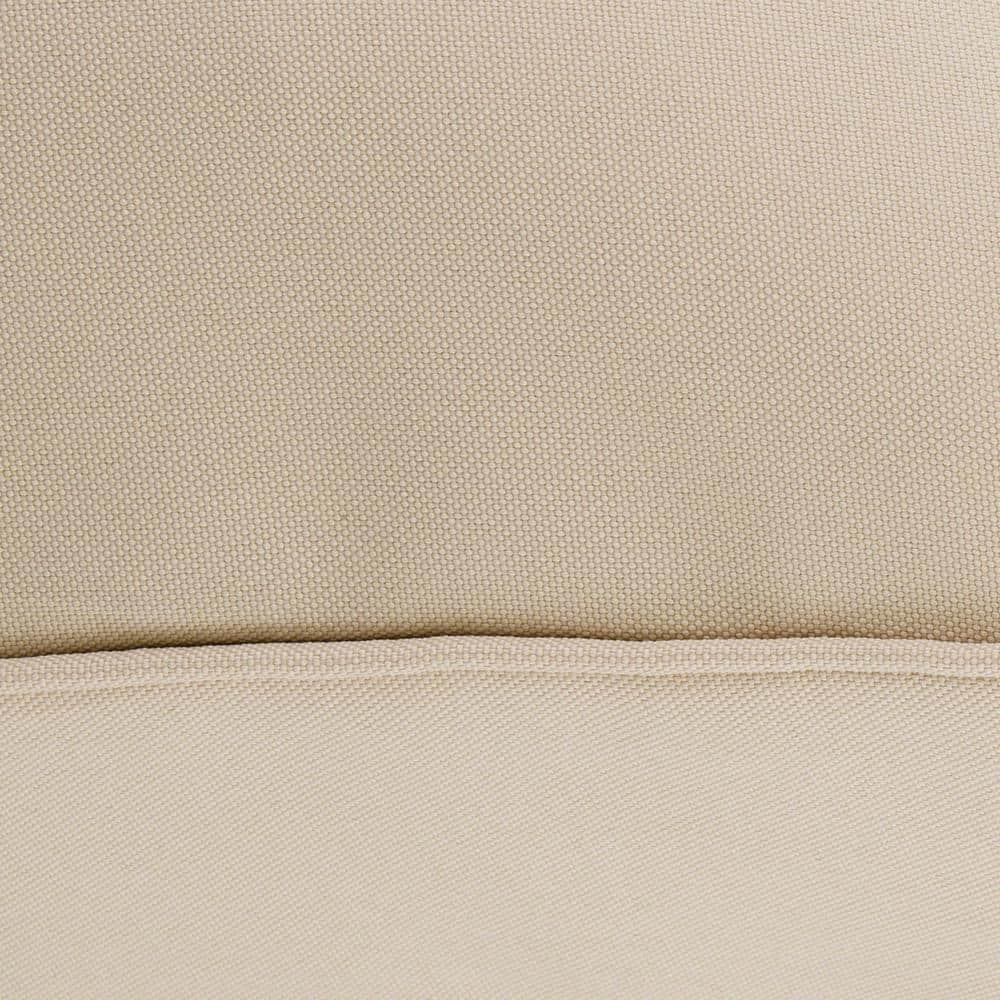 Classic Accessories Montlake FadeSafe Water-Resistant Patio Dining Seat Cushion, 18 x 2 inch, Antique Beige