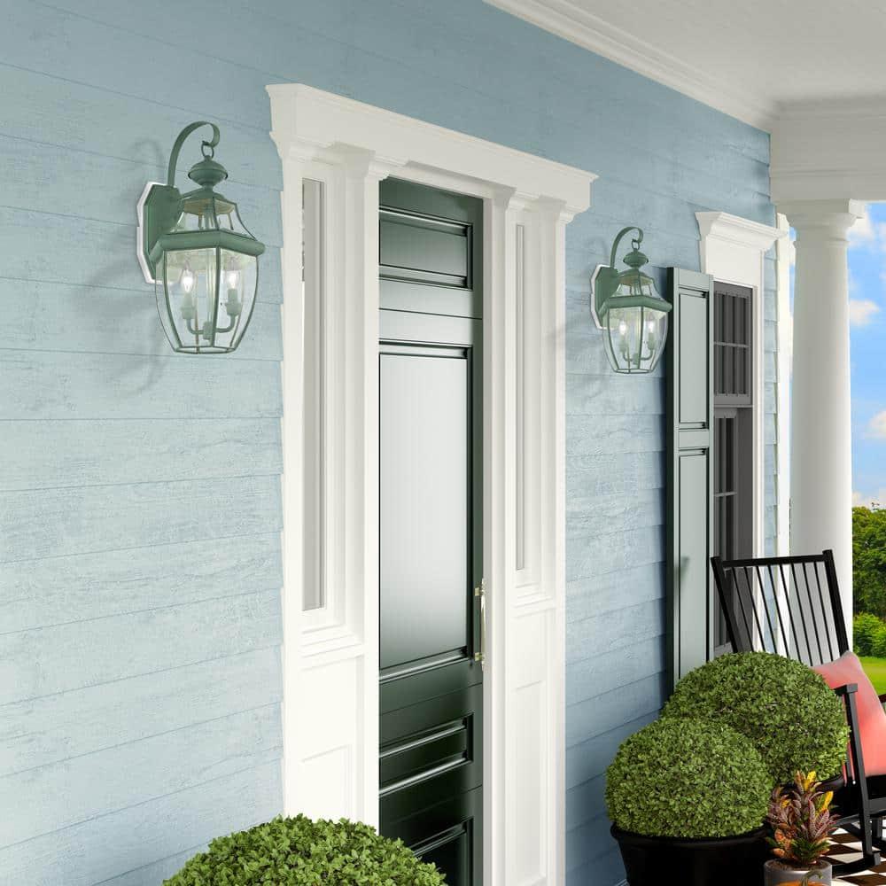 Livex Lighting Monterey 2 - Light Wall Light in  Verdigris