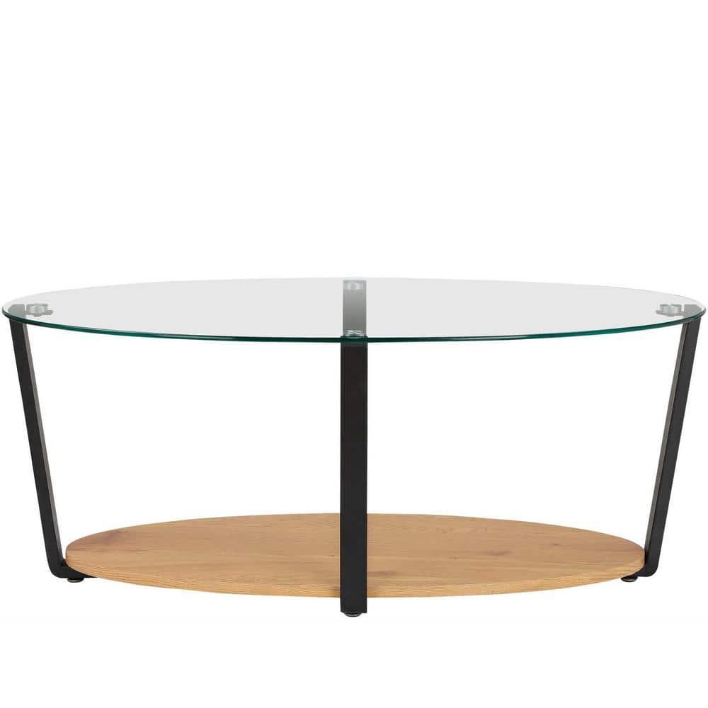 Nessa Glass Top Coffee Table