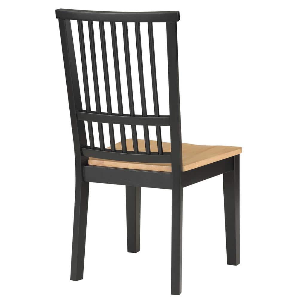 Lixy Solid Wood Slat Back Side Chair
