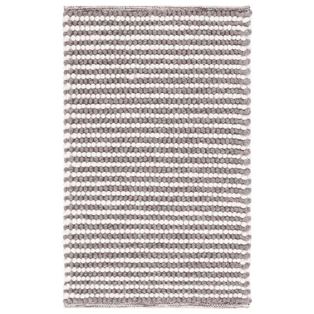 Natura NAT220 Hand Woven Accent Rug - Ivory/Dark Brown - 2'x3' - Safavieh.
