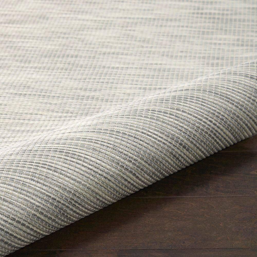 Nourison Positano POS01 Indoor/outdoor Area Rug - Lt Grey 6' x 9'