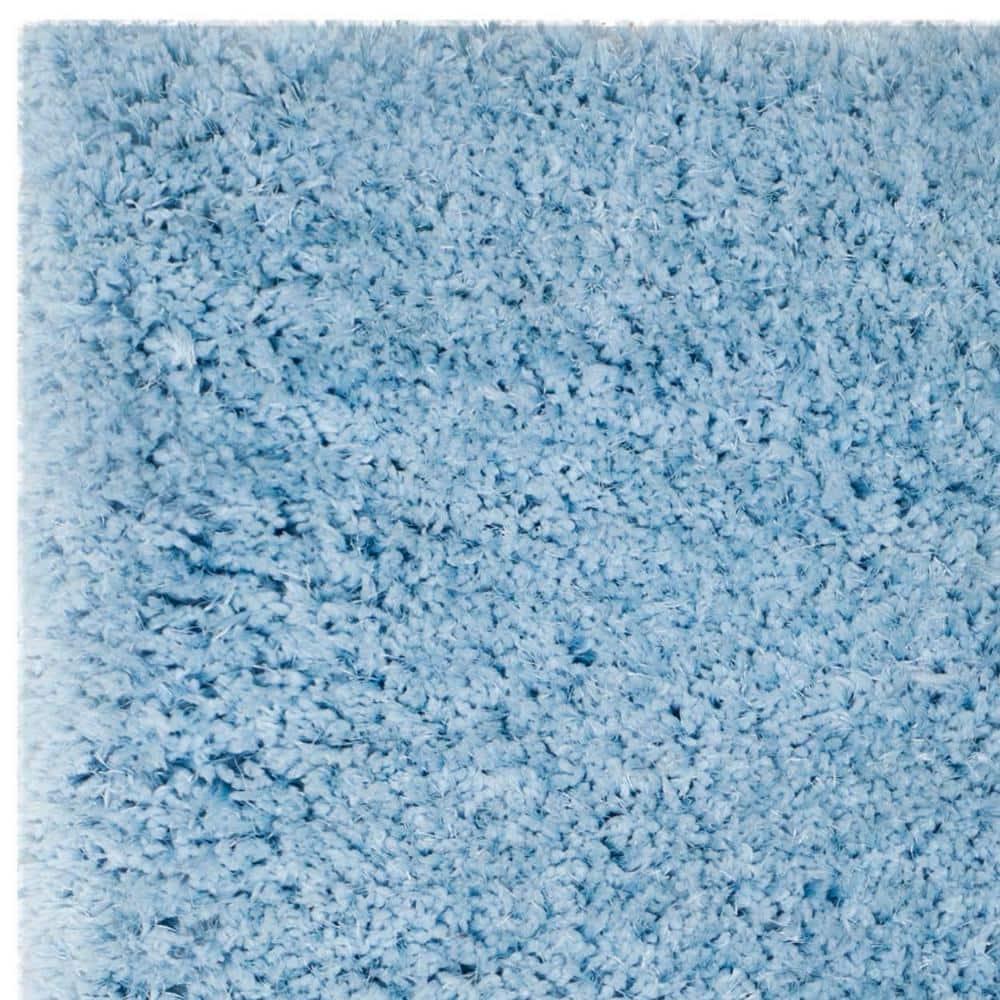 Supreme Shag SGS621 Hand Tufted Indoor Accent Rug - Light Blue - 3'x5' - Safavieh