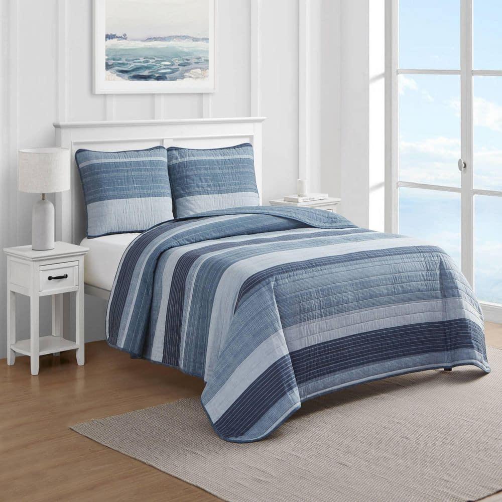 Nautica Ridgeport Cotton Reversible Quilt Set