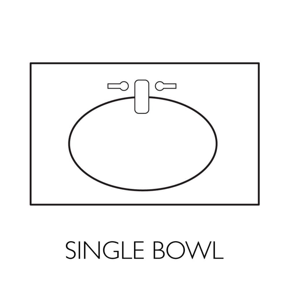 Darby Home Co Cultured Marble Vanity Top with Backsplash