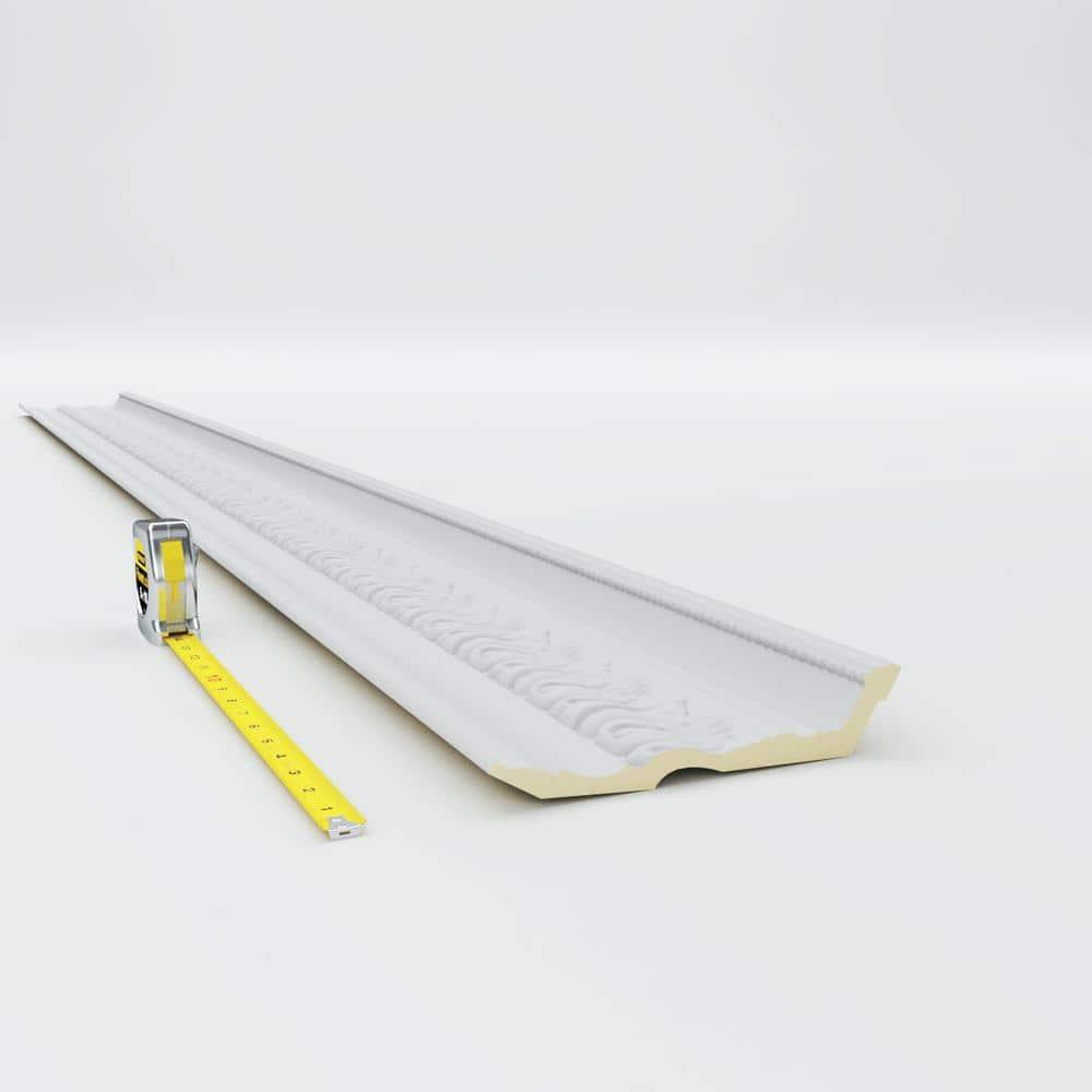 Ekena Millwork 6 7/8"H x 5 1/8"P x 8 5/8"F x 94 1/2"L Tirana Crown Moulding