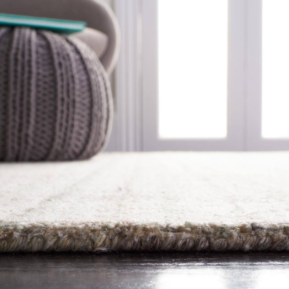 Abstract ABT143 Handmade Indoor Area Rug - Green/Sage - 6'x9' - Safavieh