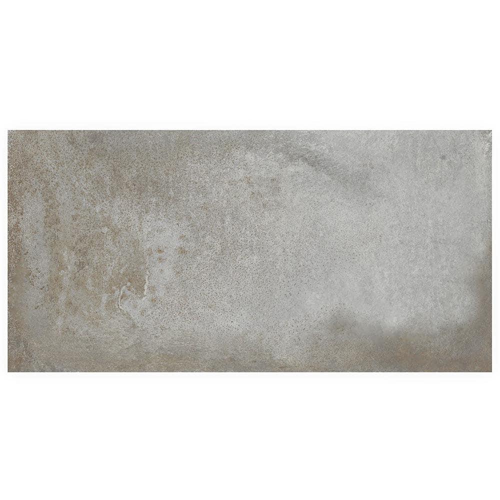 Large Format 12" x 24" Matte Cement Look Porcelain Wall & Floor Tile (11.62 Sq. Ft. / Case)