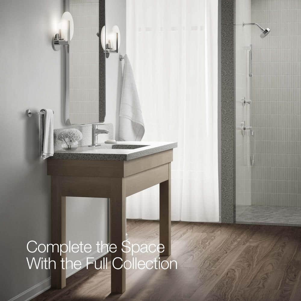 Hint Single-Handle Bathroom Sink Faucet with Escutcheon and Pop-Up Drain, 1.2 GPM