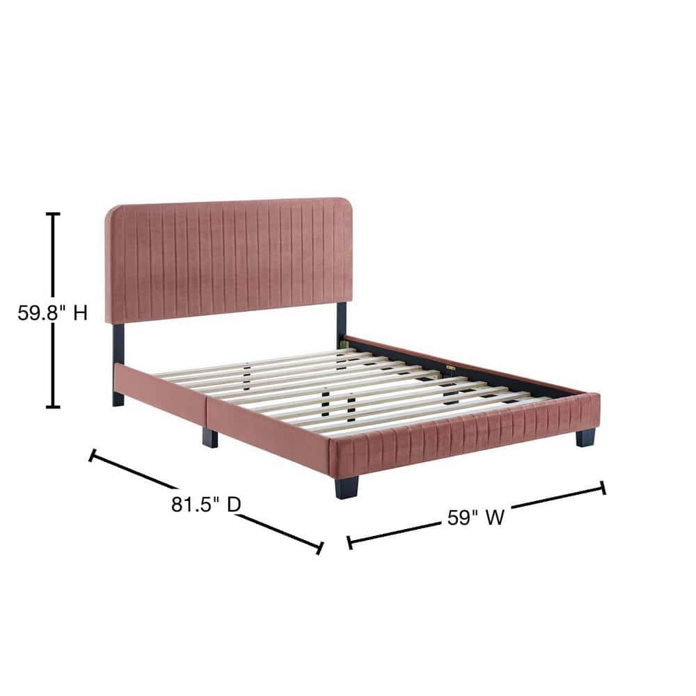 Celine Upholstered Standard Bed