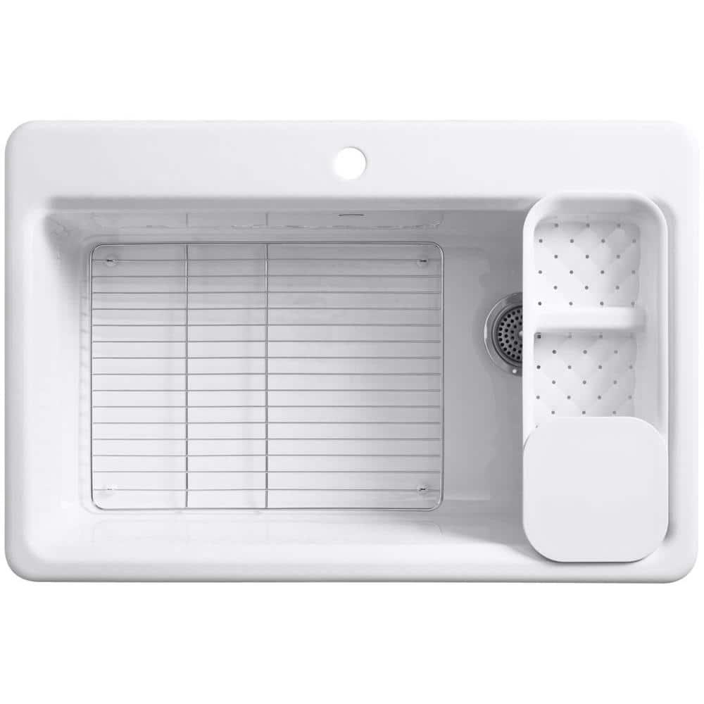 Riverby™ Single-Bowl Top-Mount Kitchen Snk with Accessories