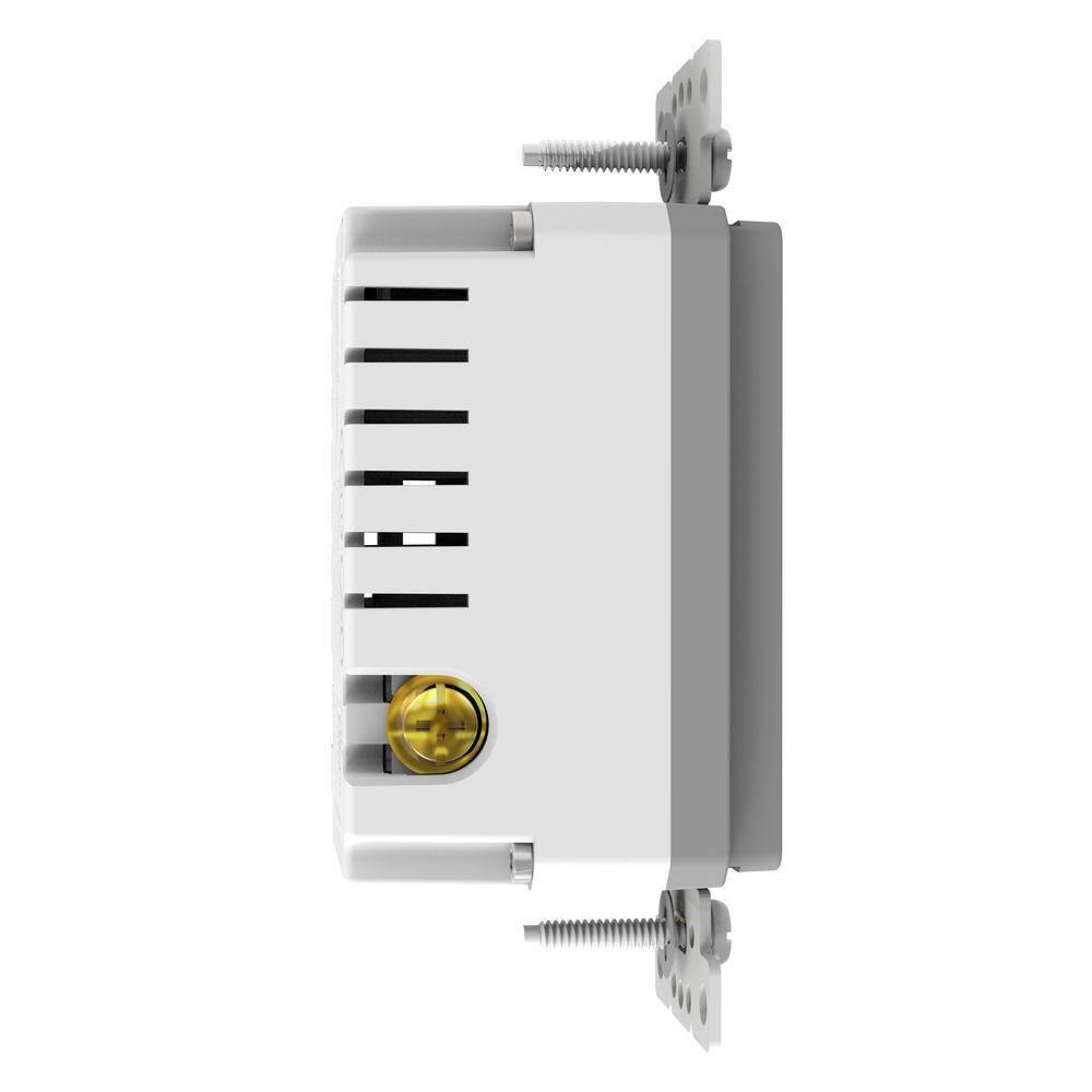 Square D by Schneider Electric X Series 15A 125V Wi-Fi Energy Monitoring Socket Outlet, Tamper Resistant, Needs Neutral Wire, Matter Certified, Compatible with Alexa, Google Home, Apple Home, Grey