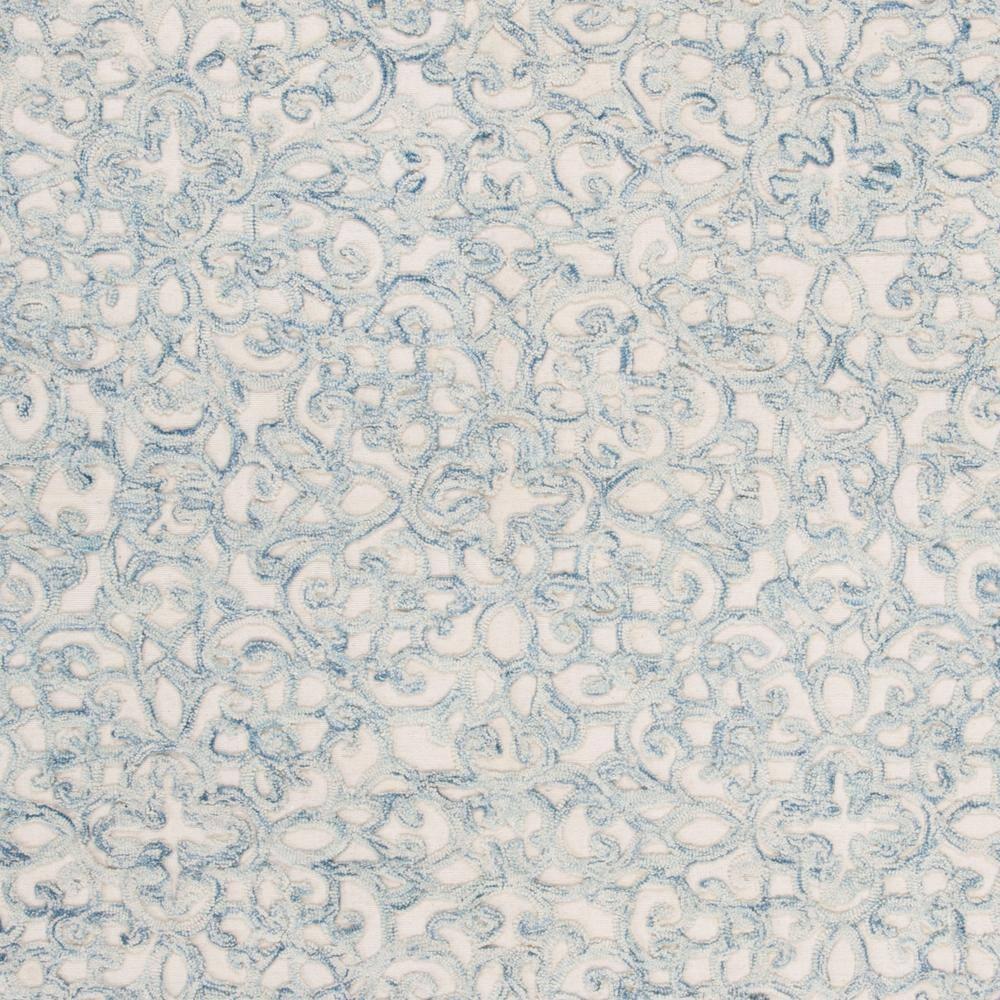 Trace TRC103 Hand Tufted Indoor Area Rug - Blue/Ivory - 8'x10' - Safavieh