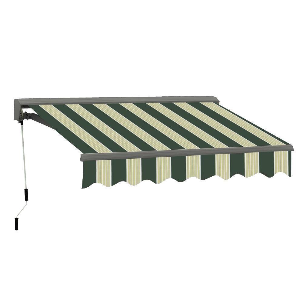 Classic Motorized Retraction Slope Patio Awning