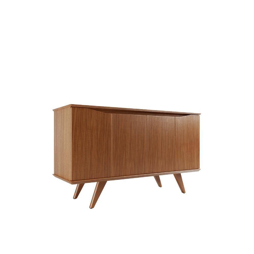 53.15" Tudor 4 Shelf Sideboard - Manhattan Comfort
