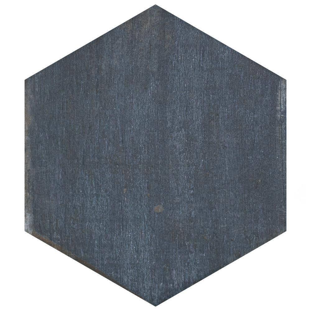 Retro 7" x 8" Porcelain Wood Look Wall & Floor Tile
