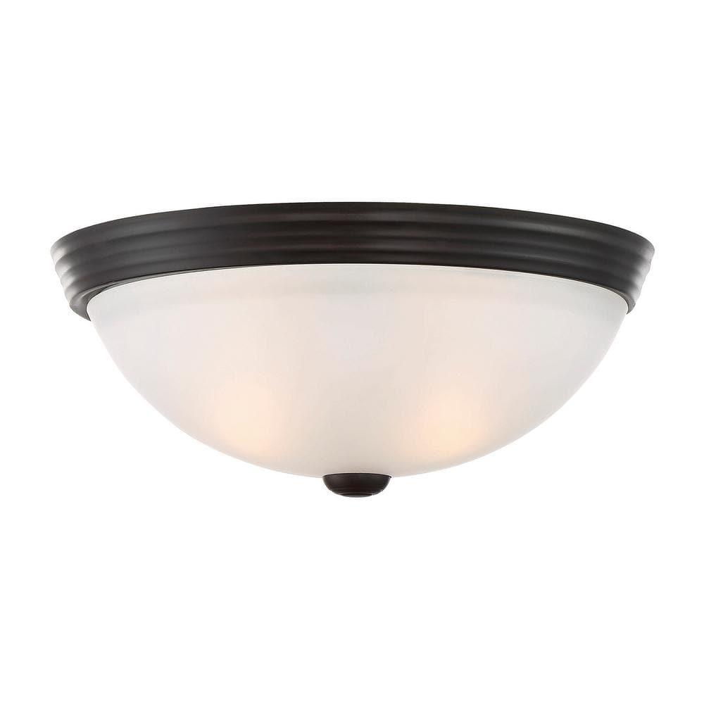 Savoy House NULL 2 - Light Flush Mount in  English Bronze