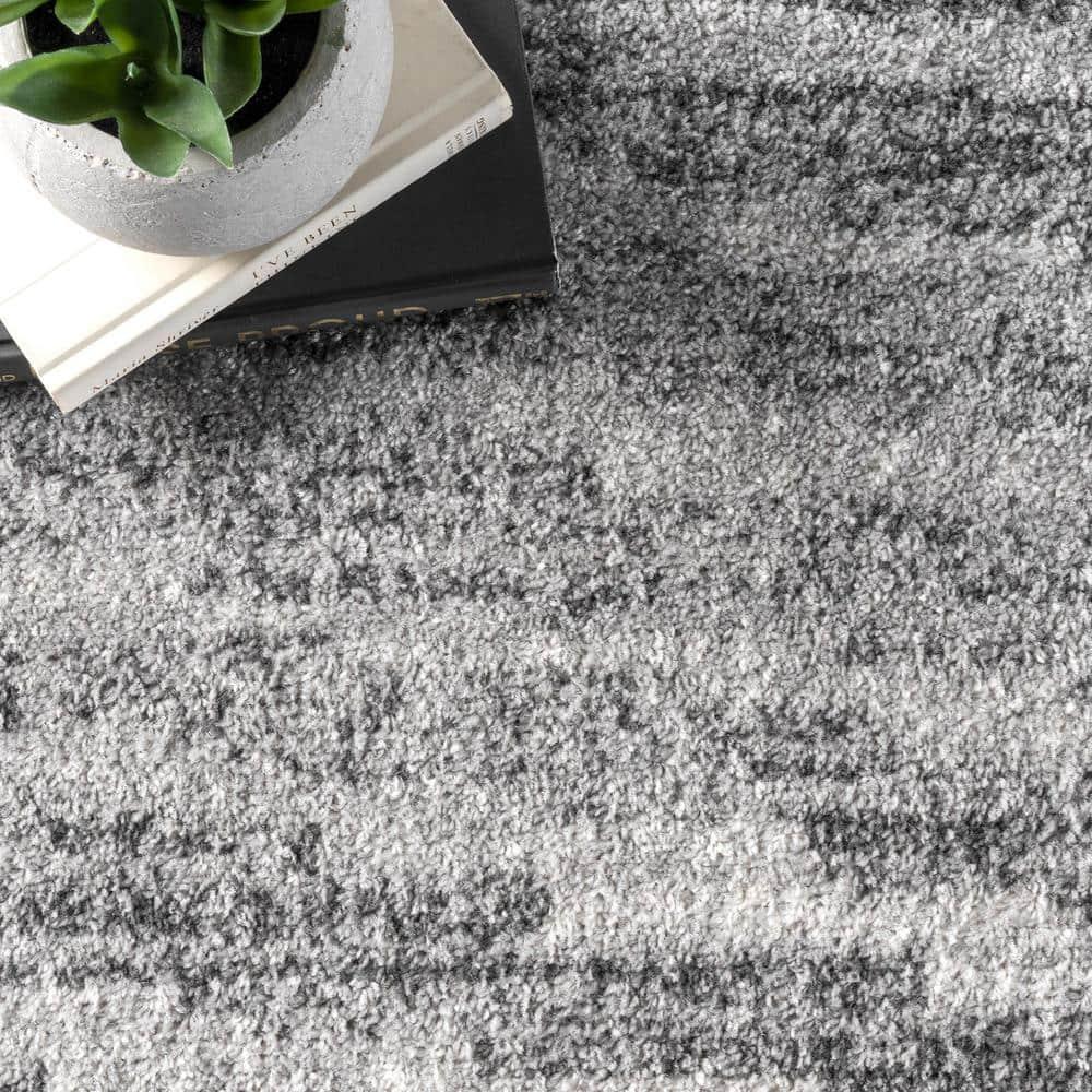 nuLOOM Ripple Contemporary Sherill Accent Rug, 3' x 5', Gray