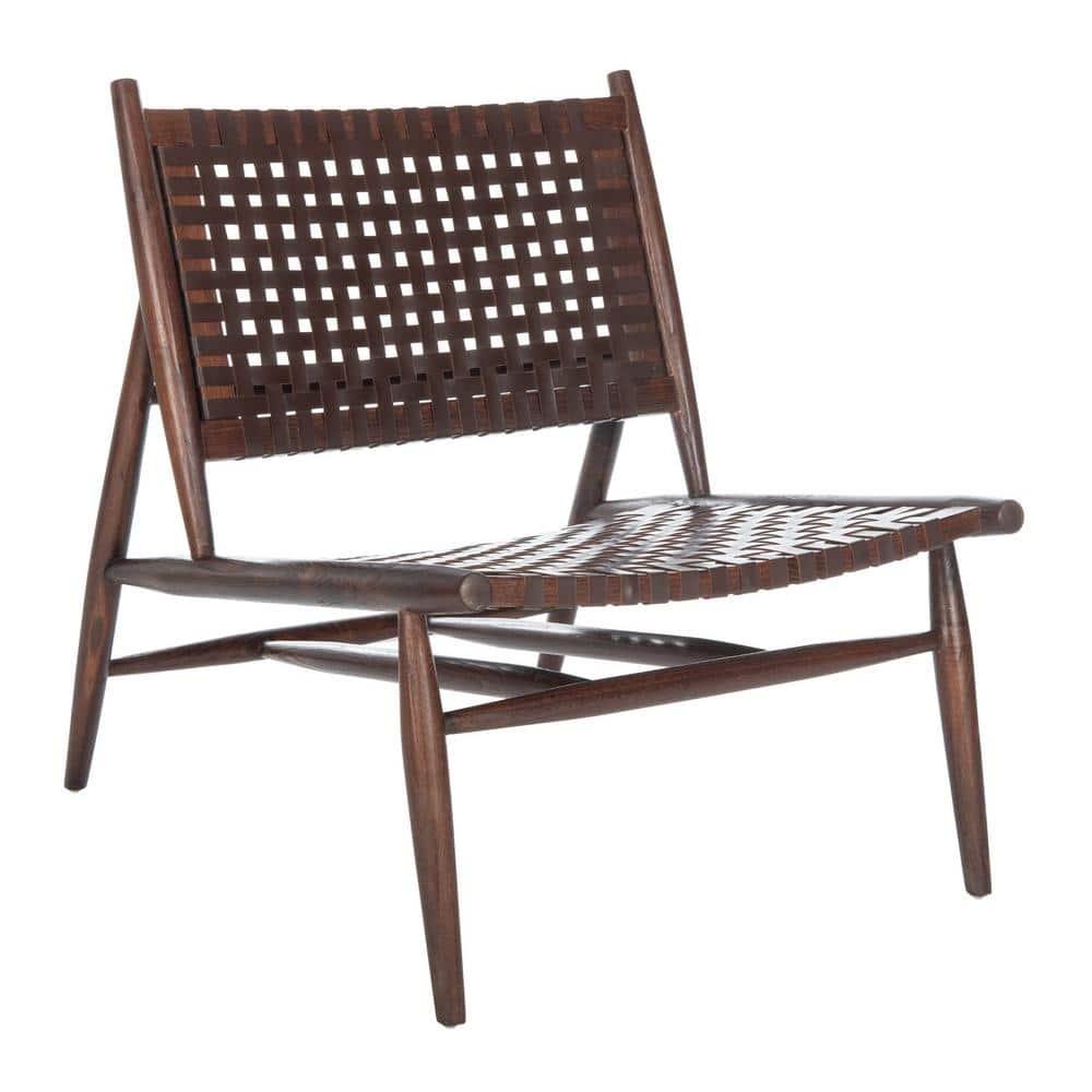 Soleil Accent Chair - ACH1001 - Brown/Brown - Safavieh