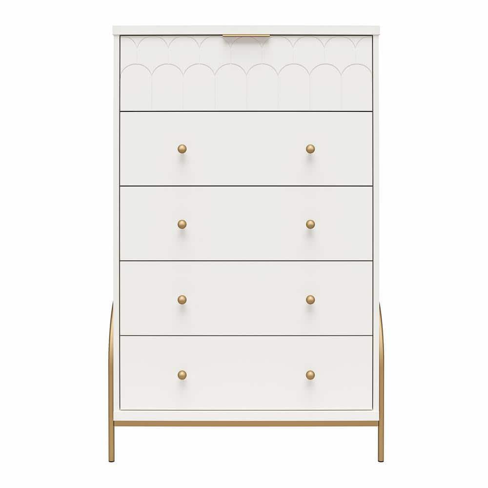 Anastasia 5 Drawer 29.46" W Chest
