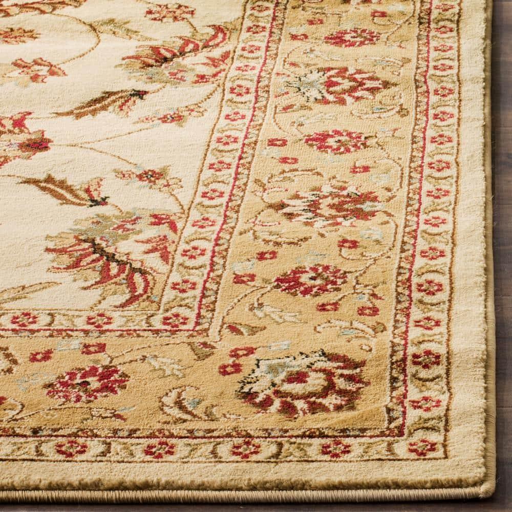 Lyndhurst LNH553 Power Loomed Area Rug - Ivory/Beige - 8'x11' - Safavieh.