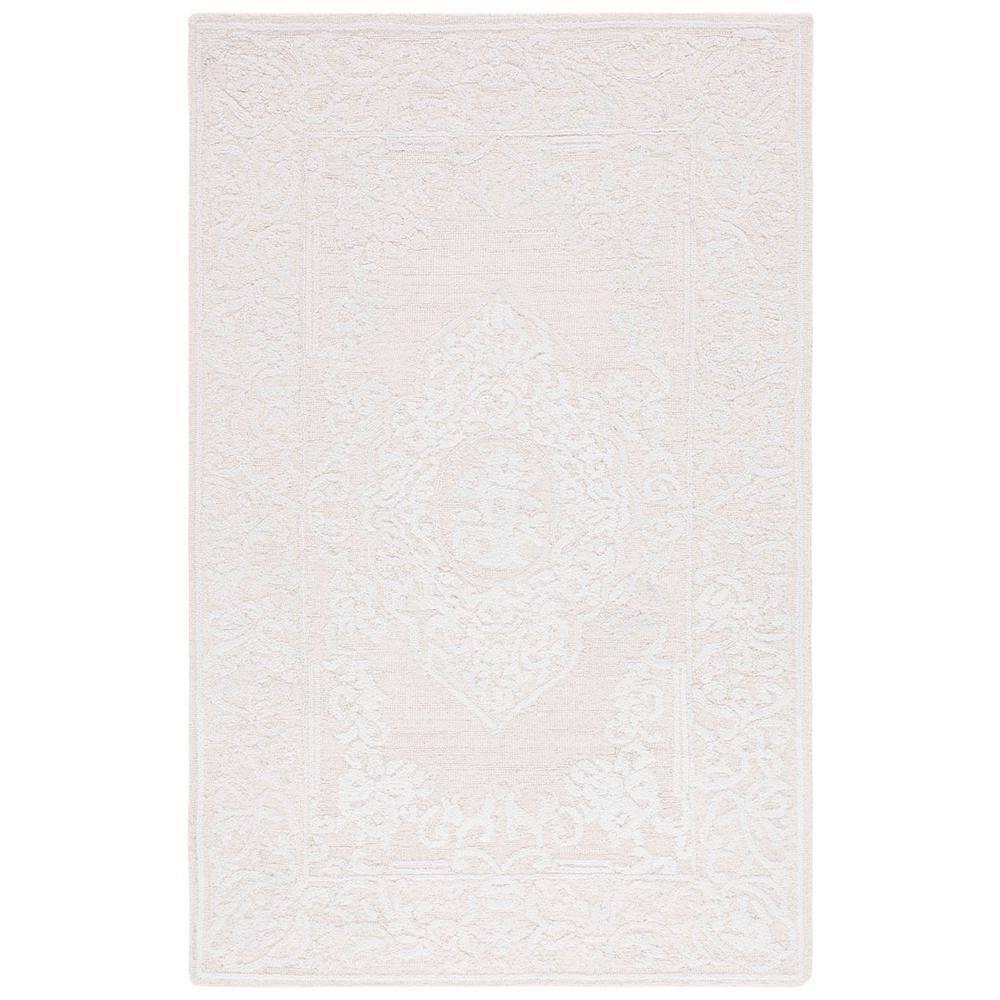 Abstract ABT359 Hand Tufted Area Rug - Ivory/Beige - 5'x8' - Safavieh.