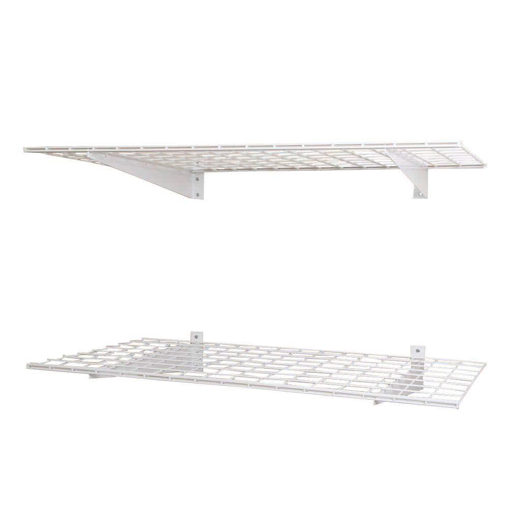 Hyloft HyLoft Steel Wall Garage Storage Shelves, Pack of 2-Shelves (Set of 2)