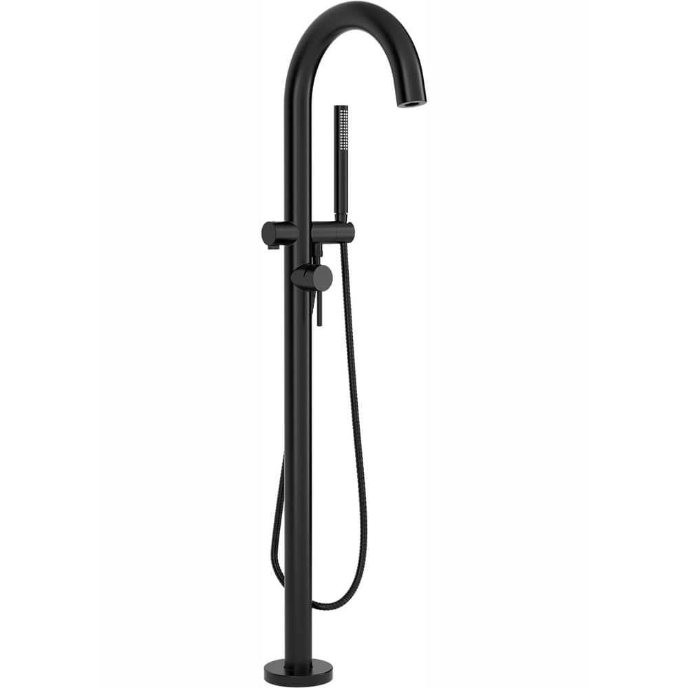 1 Handle Floor Tub Filler with Diverter