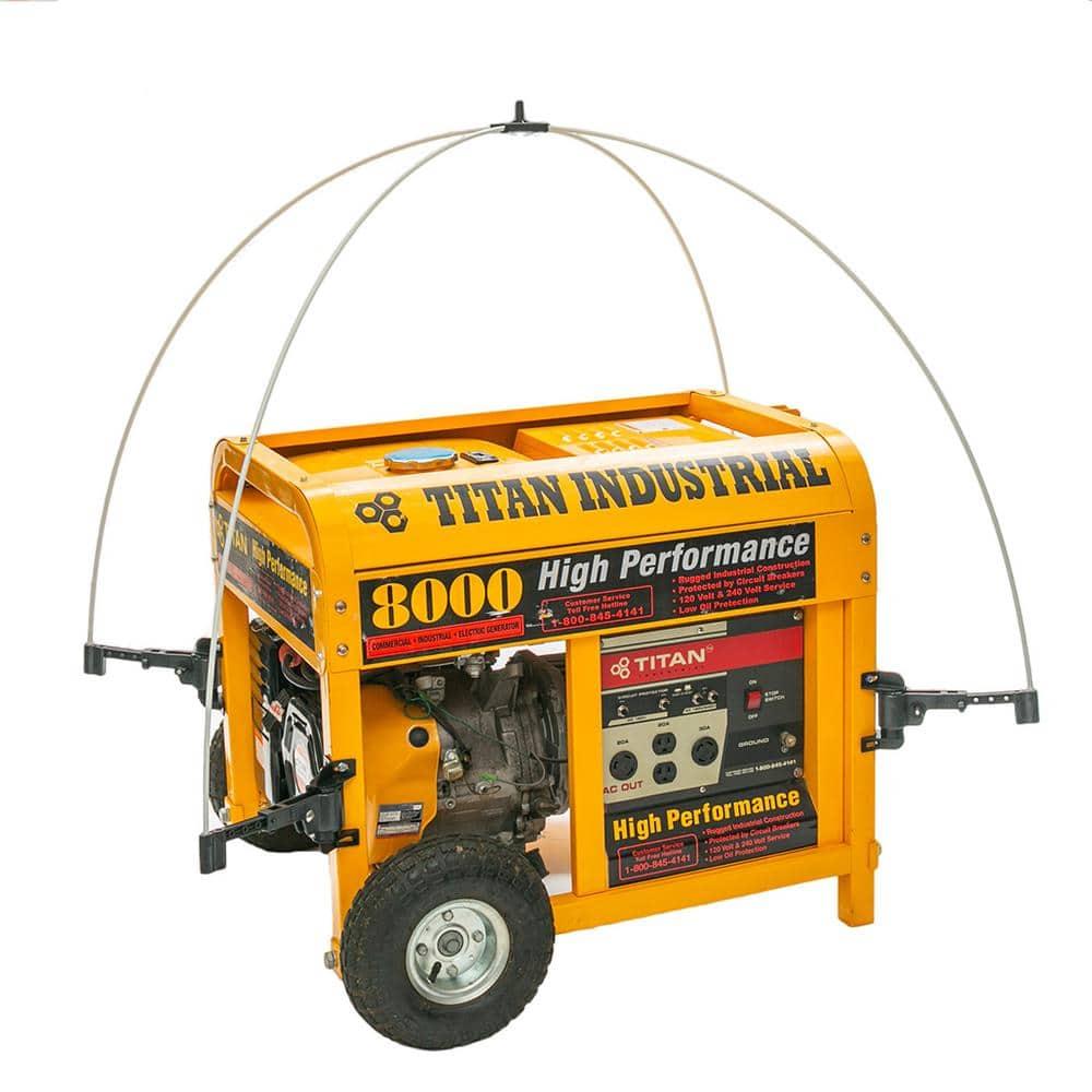 XL Generator Running Cover - Universal Kit (Extreme, Tan) - for Larger Open Frame Portable Generators