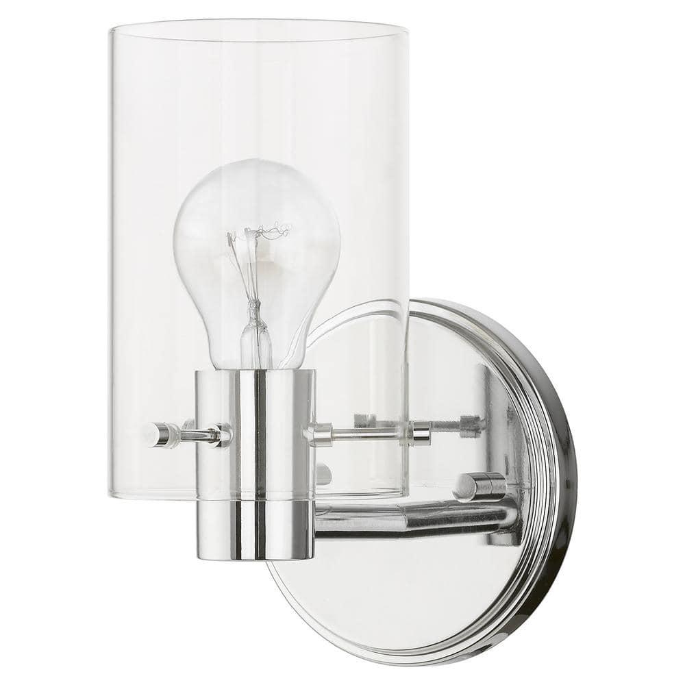 Livex Lighting Munich 1 - Light Sconce in  Polished Chrome