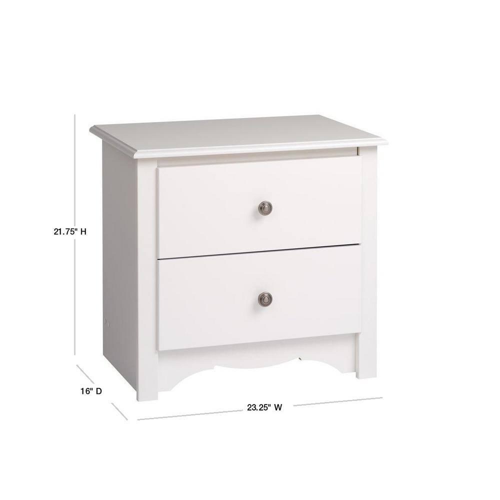 Nightstand White - Monterey