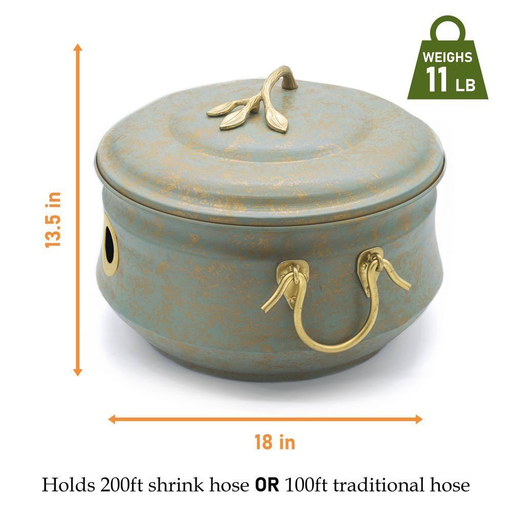 Good Directions Sedona Metal Container Hose Pot