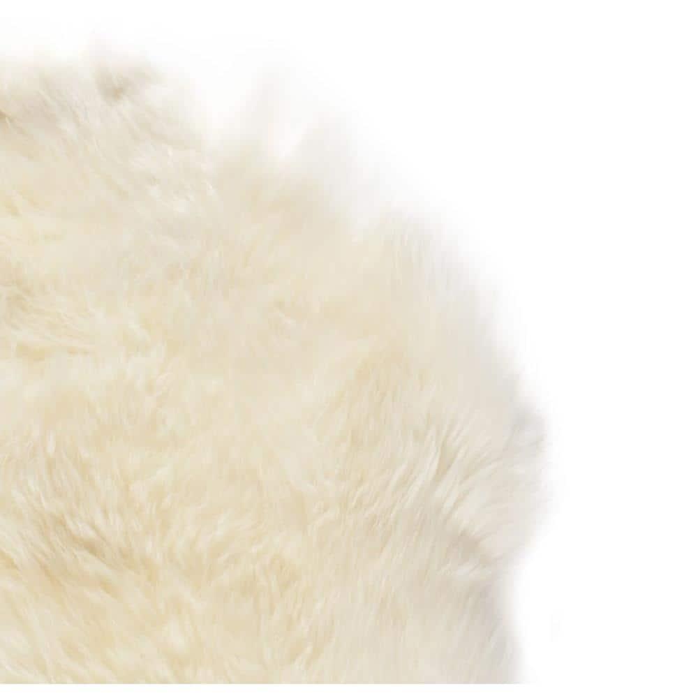 Safavieh SHS121A Sheep Skin White